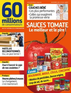 60 Millions de Consommateurs - Novembre 2025